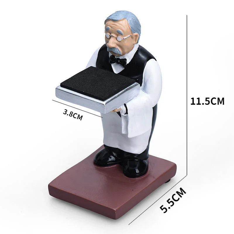 Trendy Watch Display Stand, Electroplating Cartoon Bear, Animal Resin Ornaments, Jewelry Storage Rack, Celebration Gifts.