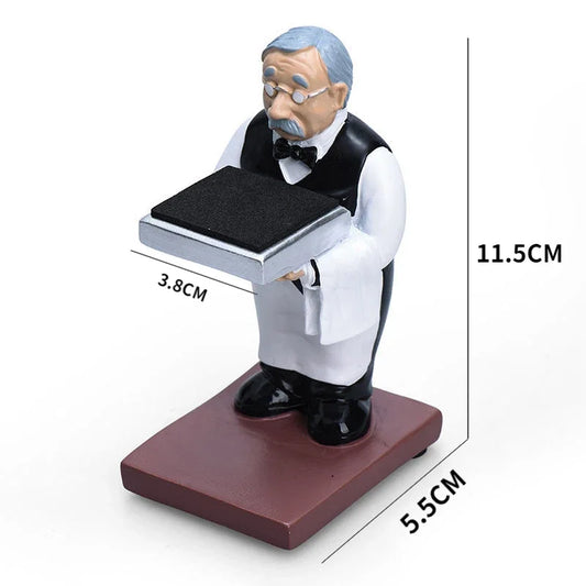 Trendy Watch Display Stand, Electroplating Cartoon Bear, Animal Resin Ornaments, Jewelry Storage Rack, Celebration Gifts.