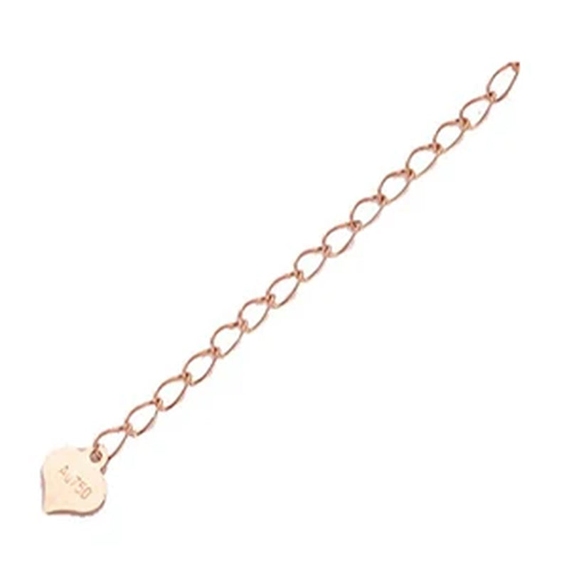 18K Bracelet Strand 4Mm Au750 Gold Beads Baby Children Ladies Girls Gift Women Fine Jewelry Length from 12Cm to 21Cm